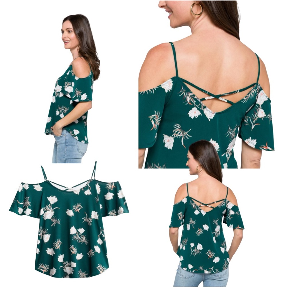 Cold Shoulder Blouse